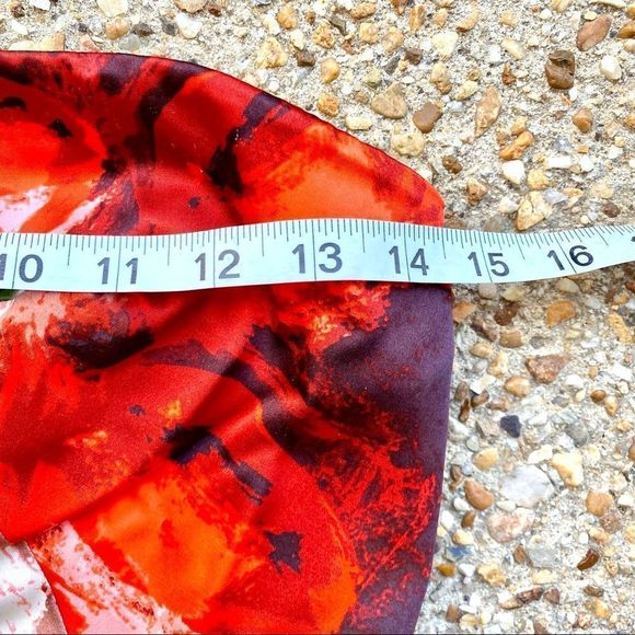 J. Crew Silk Floral Strapless Sample Lined Dress Size 6 - Picture 5 of 9